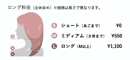 ロング料金